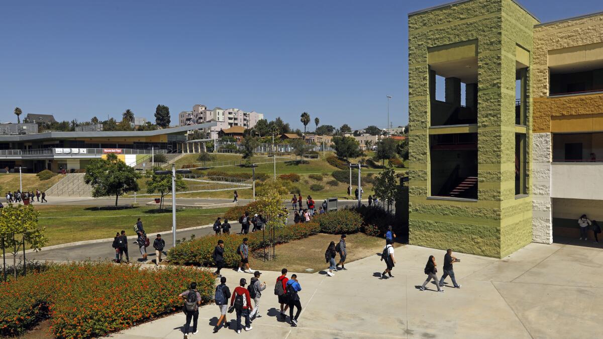 latimes's tweet card. Schools across Southern California are facing steeper enrollment declines as Trump immigration enforcement actions discourage or prevent students from enrolling.