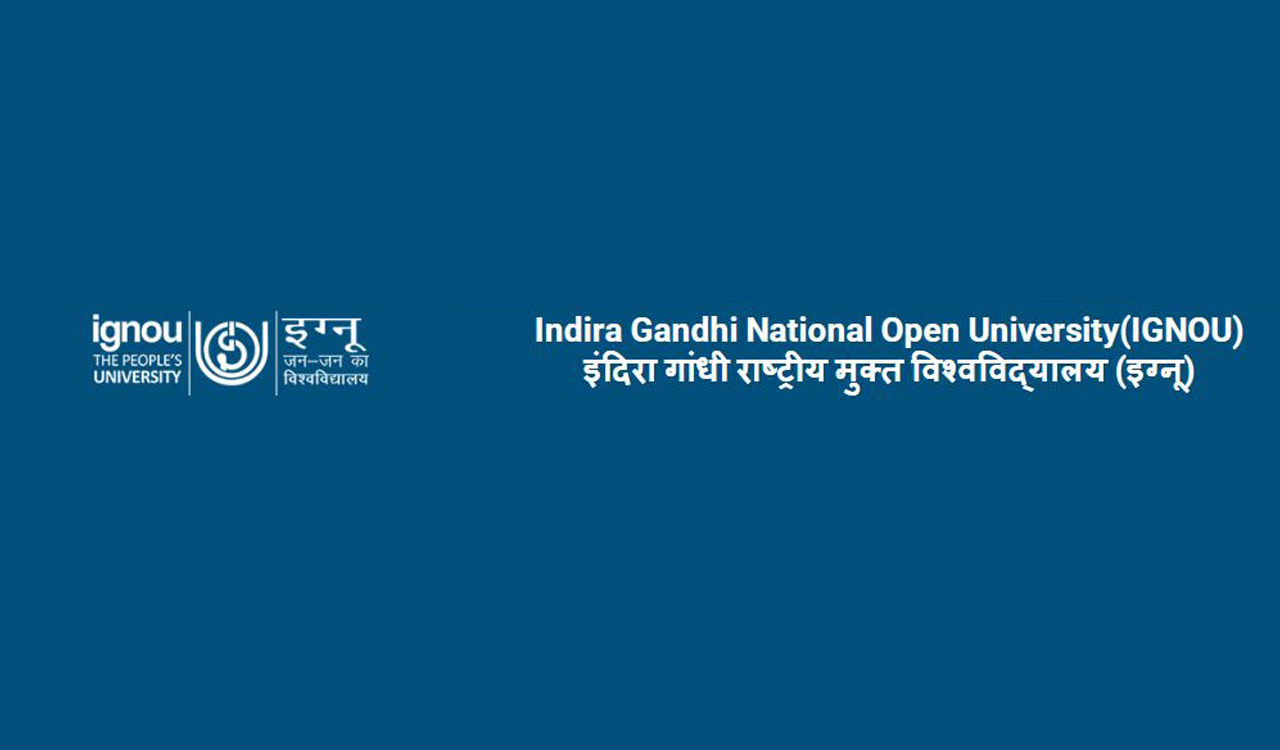 TelanganaToday's tweet card. IGNOU will conduct term-end exams from December 1 to January 14. Students can download hall tickets from ignou.ac.in, but centres will allow entry if names appear in attendance sheets. Photo ID is...
