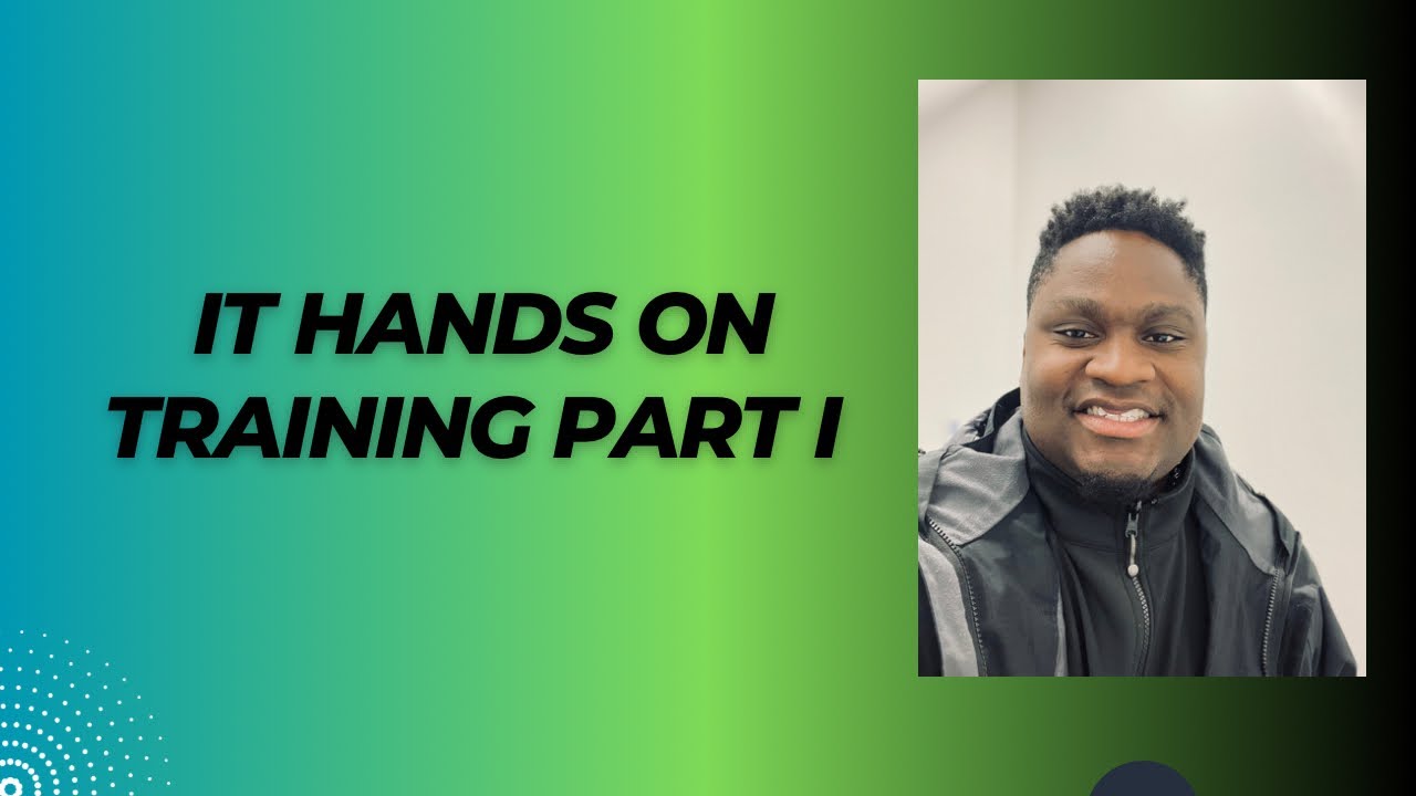 GeorgeBaidooJr's tweet card. My IT Hands-On Project #1: Training with CompTIA Network+ (Jobskill...