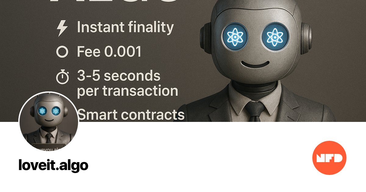 DollarNyla's tweet card. NFDomains is the Algorand name service and marketplace for Non-Fungible Domains — unique, readable identities for your wallet.