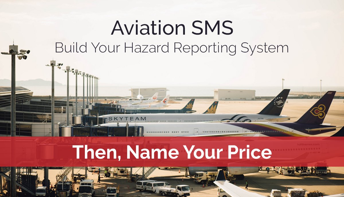 SMS_Pro's tweet card. Operators with limited safety budgets can start using professionally designed aviation SMS software tools without huge capital expenditures.