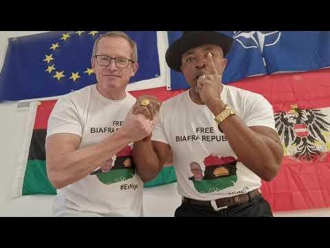 GunterFehlinger's tweet card. Free Mazi Free Biafra