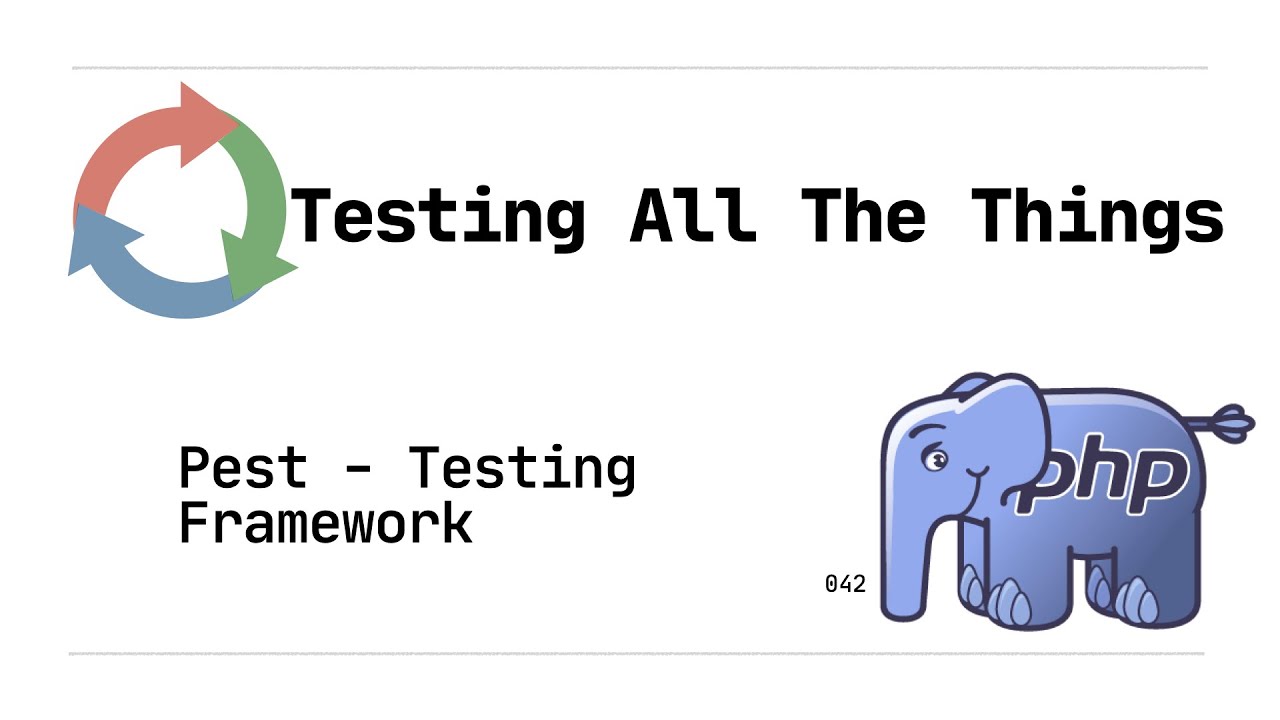 braddle's tweet card. 042: Introduction to Test Driven Development (TDD) with Pest (PHP)