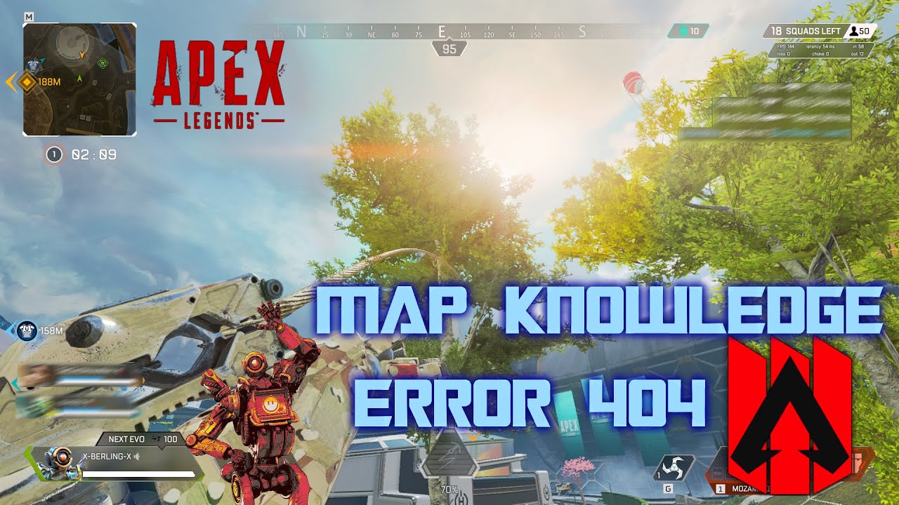 FPSG4M3R's tweet card. Apex Legends - Olympus - Haven't learned this map quite yet