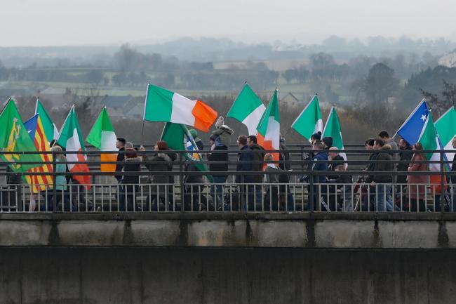 UnityYes's tweet card. The working group have taken the difficult decision to postpone March for Irish Unity Derry City Saturday 6th November. A unanimous decision was taken to postpone March for Irish Unity due to the...