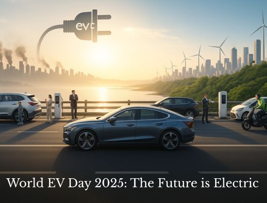 manishdabkara1's tweet card. Switching Gears: India's Journey Towards a Greener Tomorrow on World EV Day