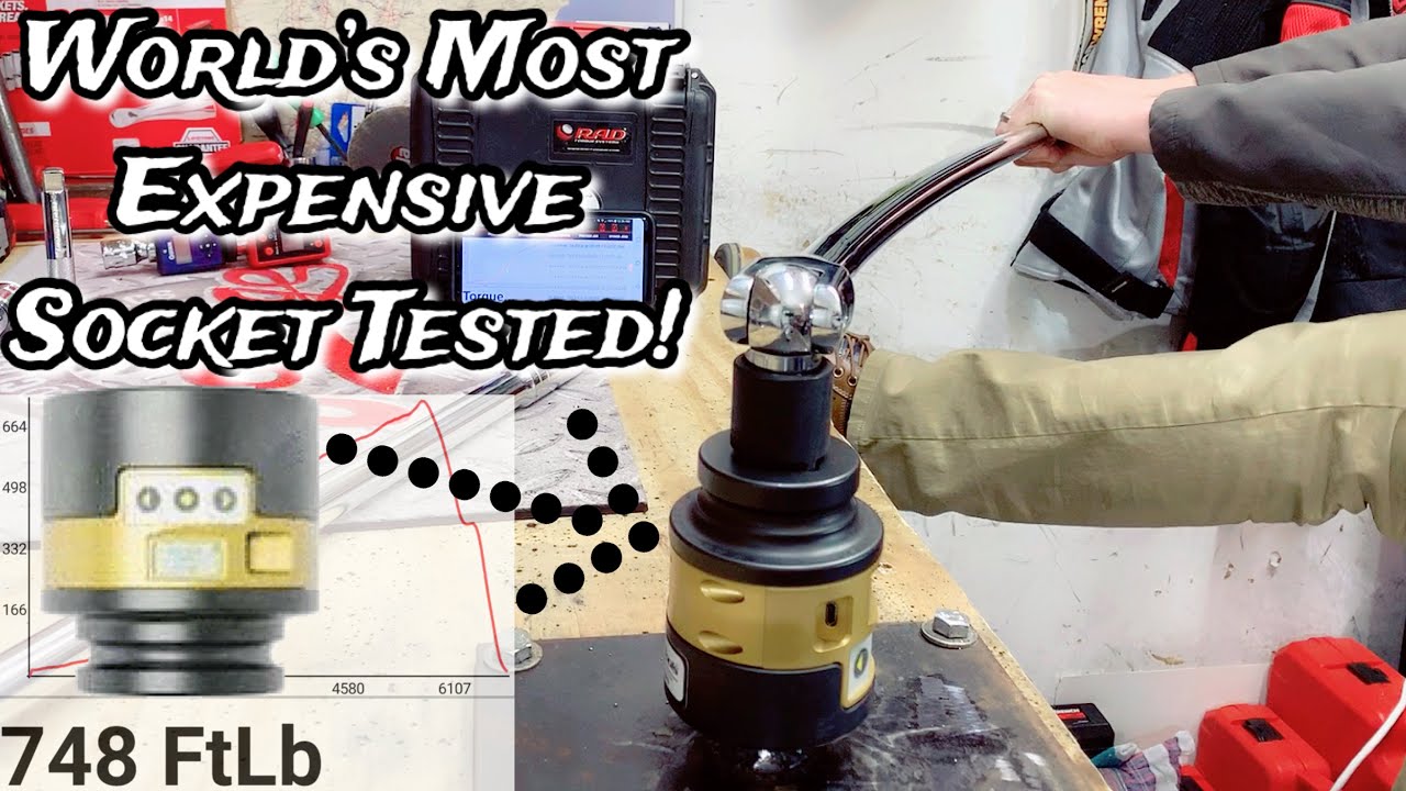 ClientGraphics's tweet card. World's Most Expensive Torque Socket Testing the Tower of Torque