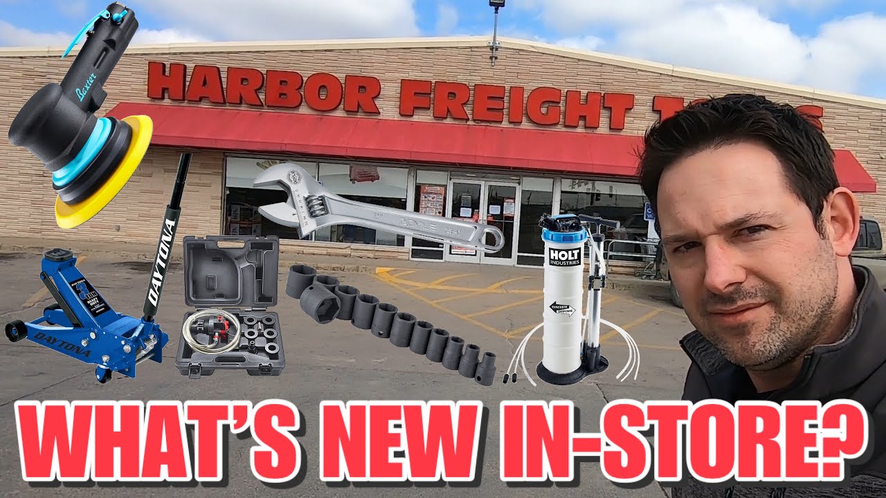 ClientGraphics's tweet card. Harbor Freight What's New In-Stores Coming Soon Watch and Find Out!