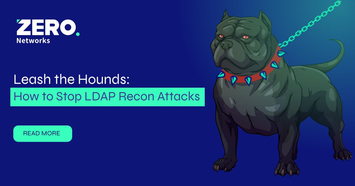 ZeroNLabs's tweet card. Learn how to tackle LDAP reconnaissance attacks with innovative approaches in this comprehensive blog. Discover effective strategies, including filtering local activity, fingerprinting remote...