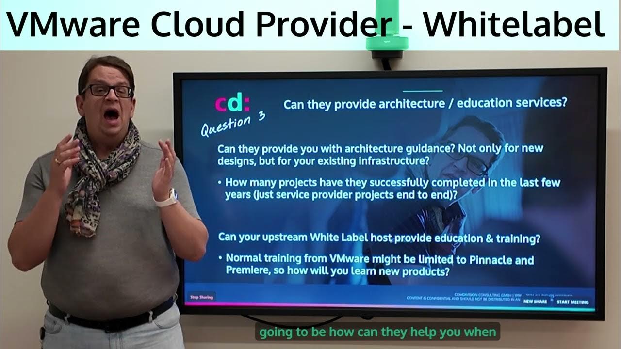 yvessandfort's tweet card. VCPP / VCSP VMware Provider White-Label - 3 Questions you should ask...