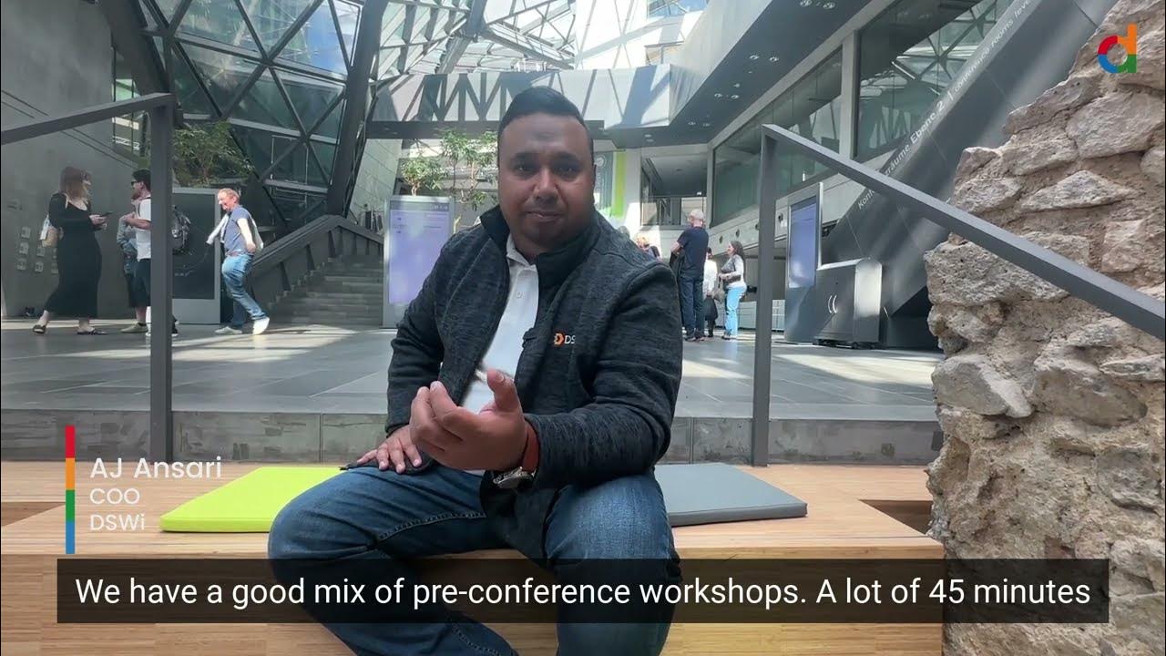 DirectionsEMEA's tweet card. Days of Knowledge Central - Recap from AJ Ansari