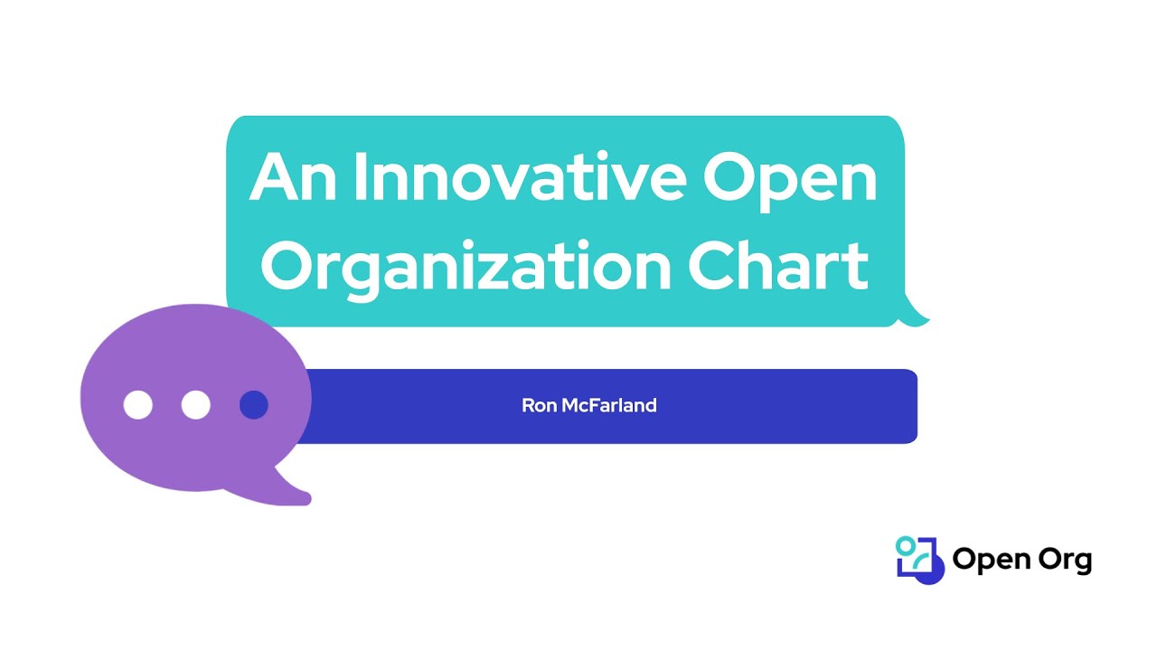 openorgproject's tweet card. An Innovative Open Organization Chart