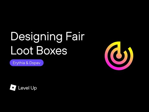 robloxdevrel's tweet card. Clip! Designing Fair Loot Boxes with Erythia and Dspav