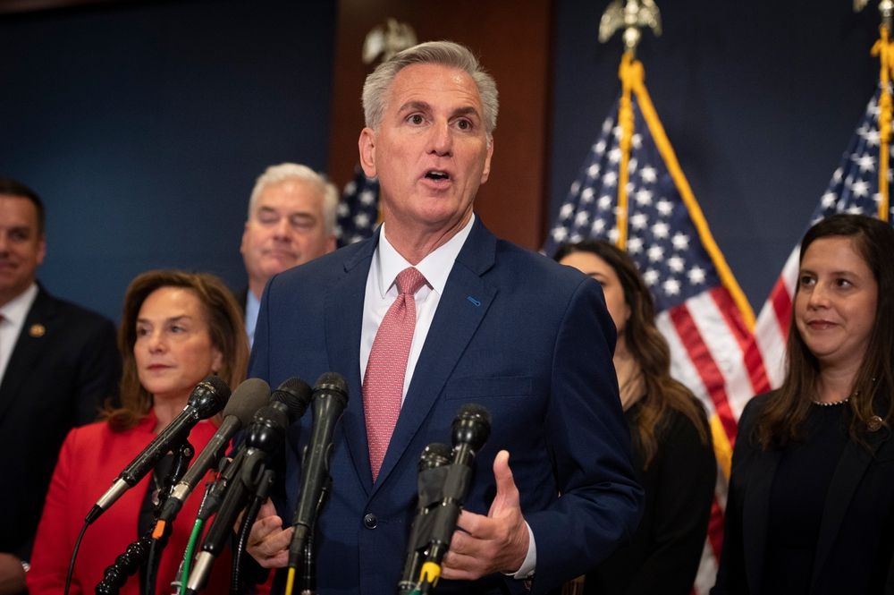 AlBawabaEnglish's tweet card. ALBAWABA- In a significant turn of events, Kevin McCarthy has been removed from his position as the Speaker of the United States House of Representative