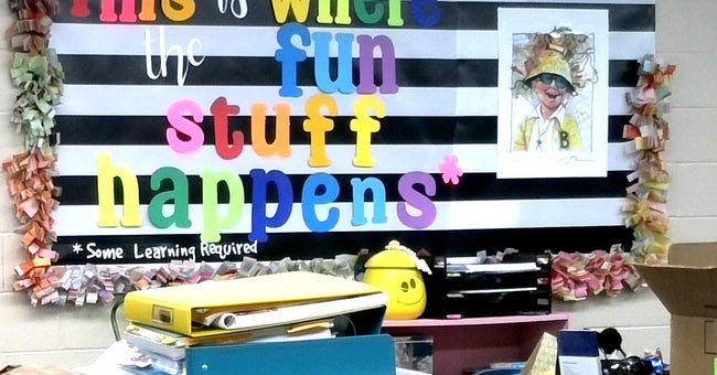 MurrayMathMagic's tweet card. Help me give my students these wobble stools to give them an outlet to release energy, allowing them to focus on their math. Middle school students come into 6th grade still sweet, and then they gr...