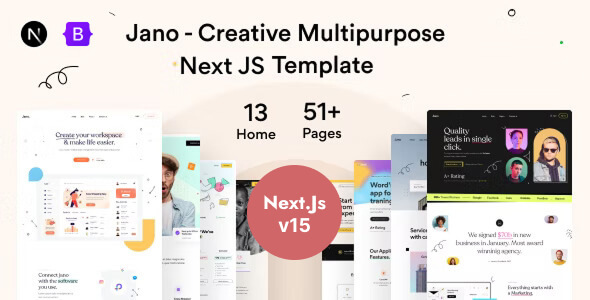Stylelib_Themes's tweet card. Jano is a multi-purpose, powerful, beautiful and high-performance website template. The template comes with 13 Home pages & 51+ multi-page demos and variants. Featuring stunning plugins, ideas,...