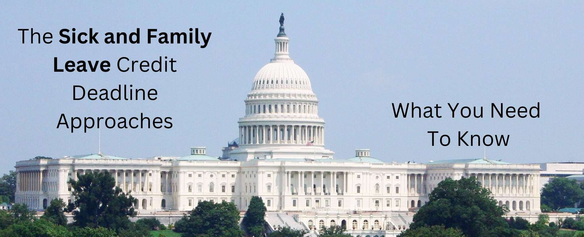 rick_rgf142u's tweet card. The Sick and Family Leave Credit deadline is fast approaching.  As Tax Day on April 15th quickly approaches, it’s essential for individuals to be aware of the Sick and Family Leave Credit, a valuable...
