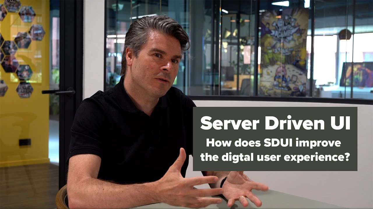 q42's tweet card. How does Server Driven UI improve the digital user experience?