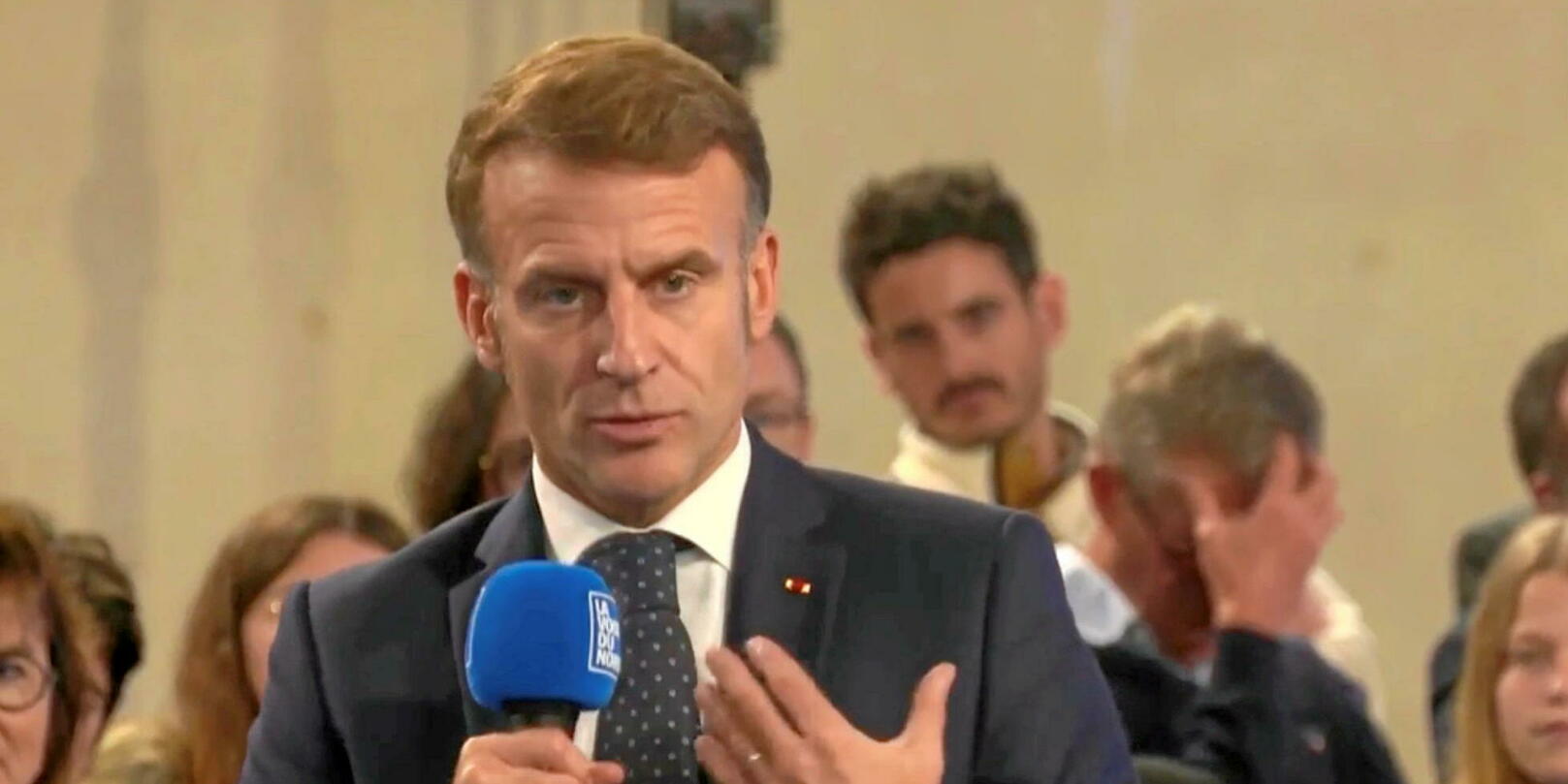 GeWoessner's tweet card. LETTRE DES MÉDIAS. Le président veut un label afin de distinguer le vrai du faux en termes d’information et protéger la démocratie. Si l’intention est louable, le remède paraît à côté de la plaque.