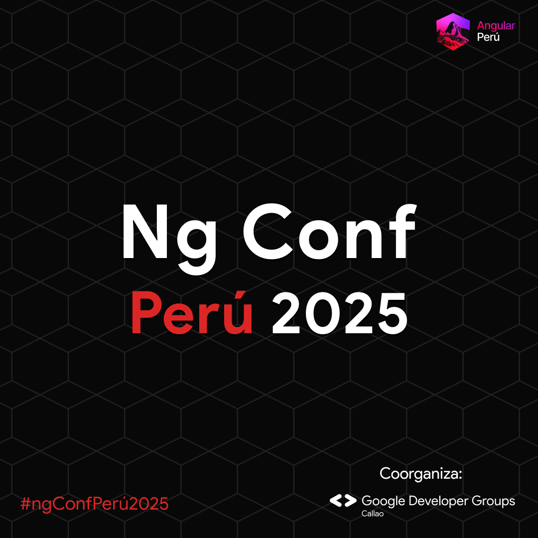 angular's tweet card. 🚀 La conferencia de #Angular más esperada de Perú! 400+ devs, speakers internacionales, entrada GRATIS. ¡Regístrate ya! #NgConfPeru #Angular #Lima