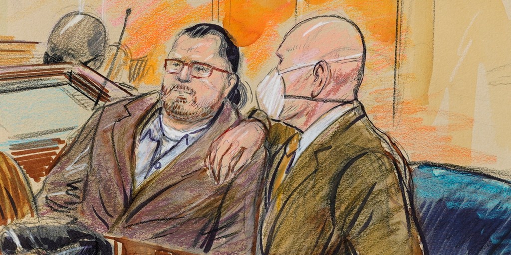 DineshDSouza's tweet card. A judge denied the prosecutors’ request for a terrorism sentencing enhancement for Guy Reffitt, who was carrying a gun with him when he charged toward the U.S. Capitol.