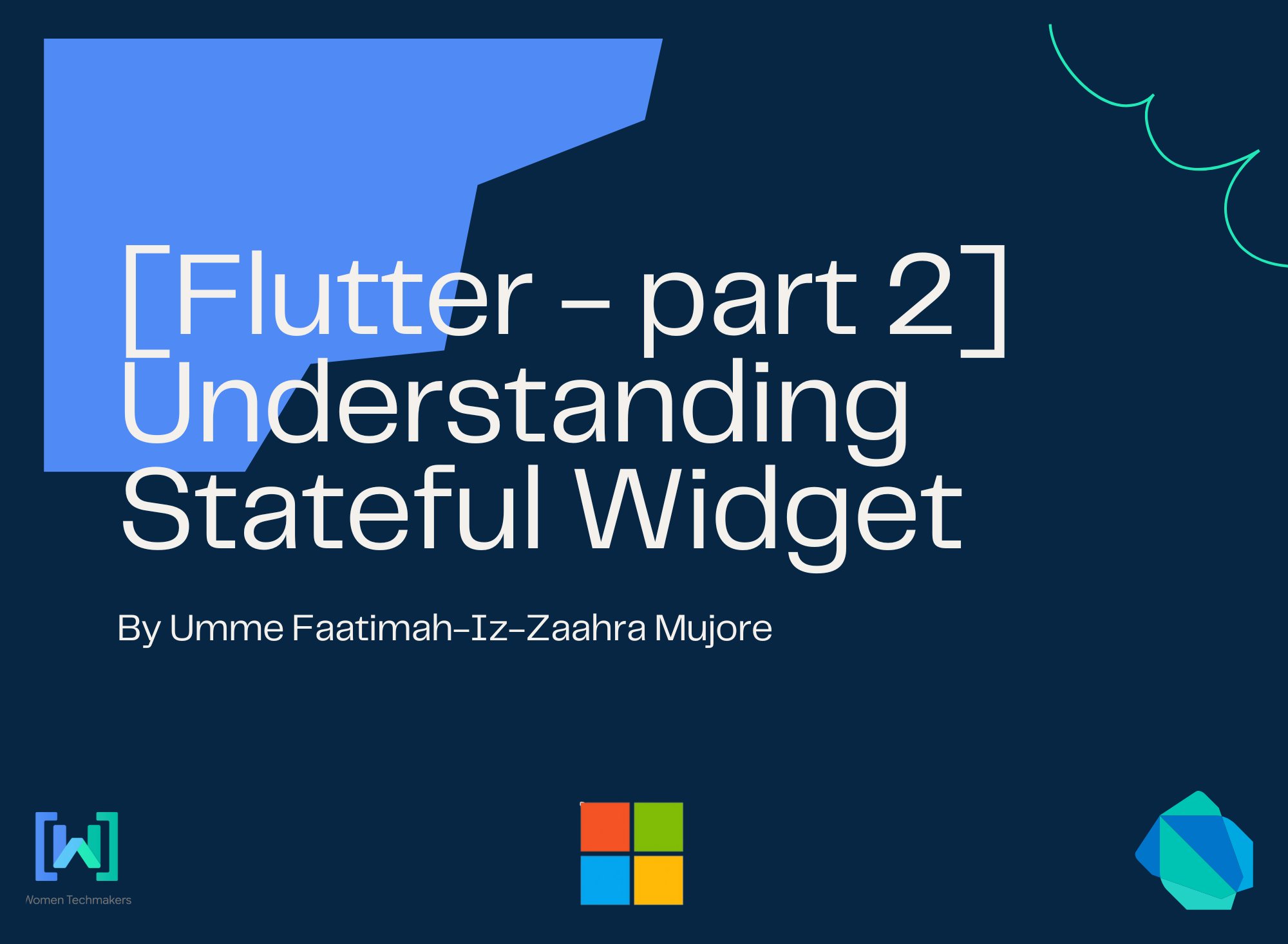 _fz3hra's tweet card. Previously in my post about "understanding stateless" widget🔗 we saw how they are immutable configurations. But, have you ever wondered how your UI gets updated? Well, that's exactly where Stateful...