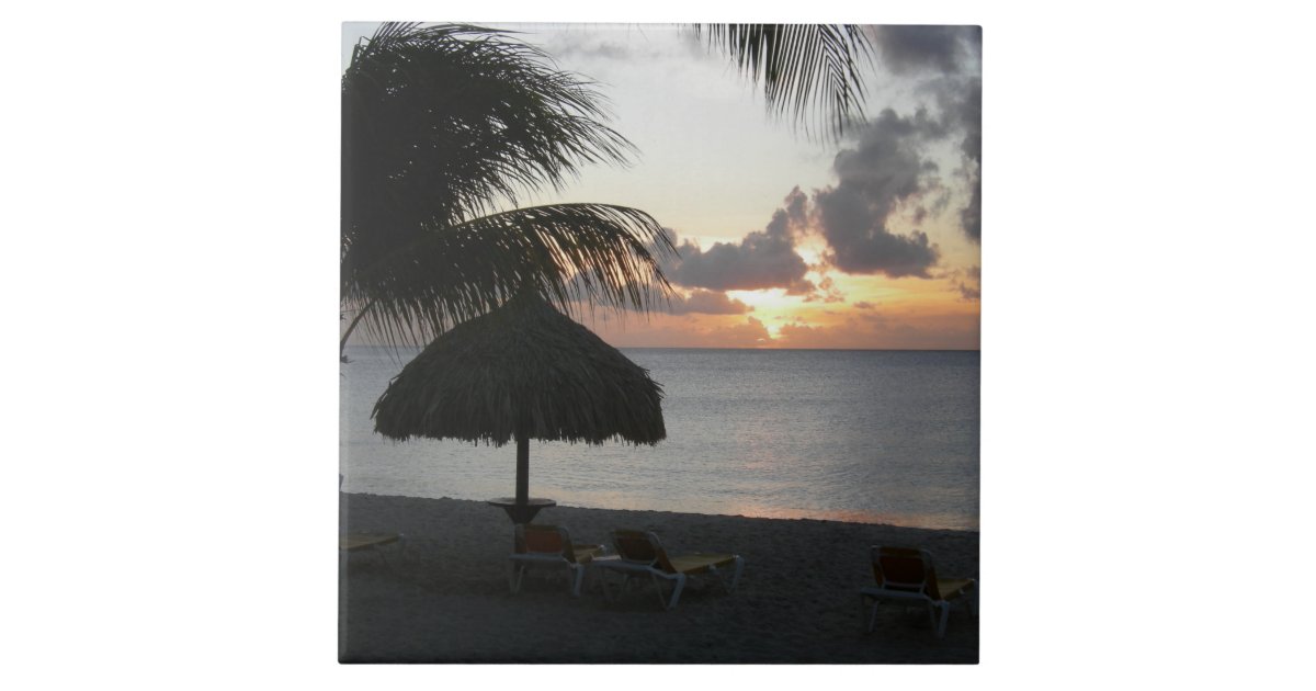 dvanduuren1's tweet card. What a beautiful tropical sunset on Bonaire!