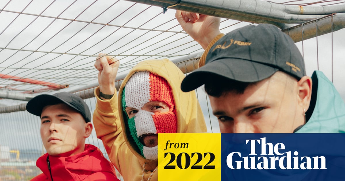 KNEECAPCEOL's tweet card. Their mural of a burning police van had politicians of all stripes up in arms. But they say they want to provoke thought, not violence