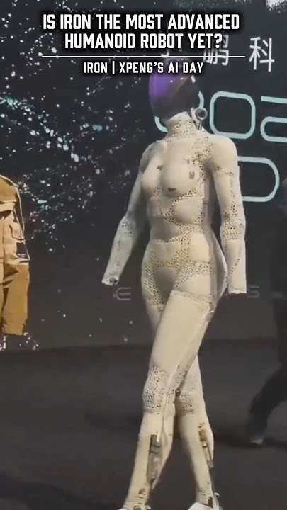 SamChanvchan's tweet card. New Humanoid Robot “IRON” #XPeng #AI #HumanoidRobot #technology