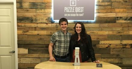 EscapeSource's tweet card. Karissa and Robbie Neal’s new escape room in Downtown Kelso was almost predestined, considering how much they love games.