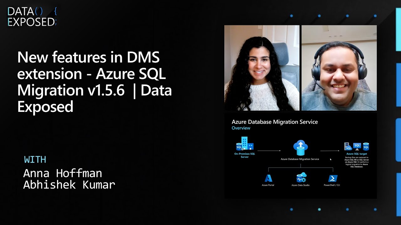 edwardsdna's tweet card. New features in DMS extension - Azure SQL Migration v1.5.6 | Data...