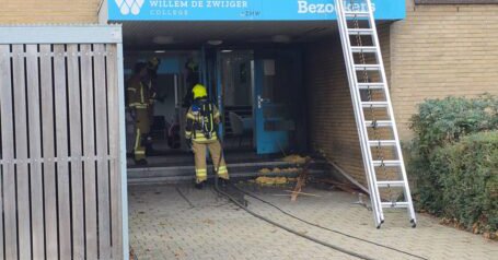 Brandstichting bij Willem de Zwijgercollege