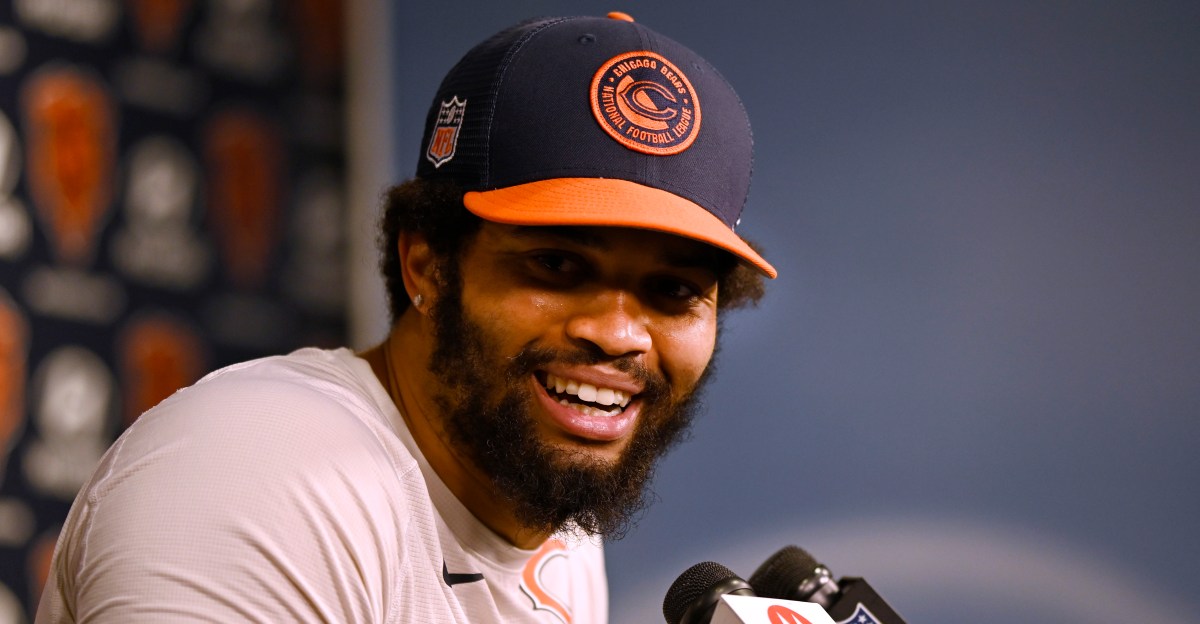 SBNationNFL's tweet card. Caleb Williams made some unprecedented asks in his rookie contract.