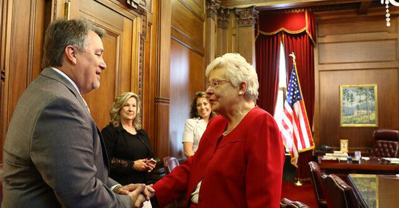 1819News's tweet card. Governor Kay Ivey and House Speaker Nathaniel Ledbetter (R-Rainsville) responded to the Alabama High School Athletic Association in court on Friday. |…