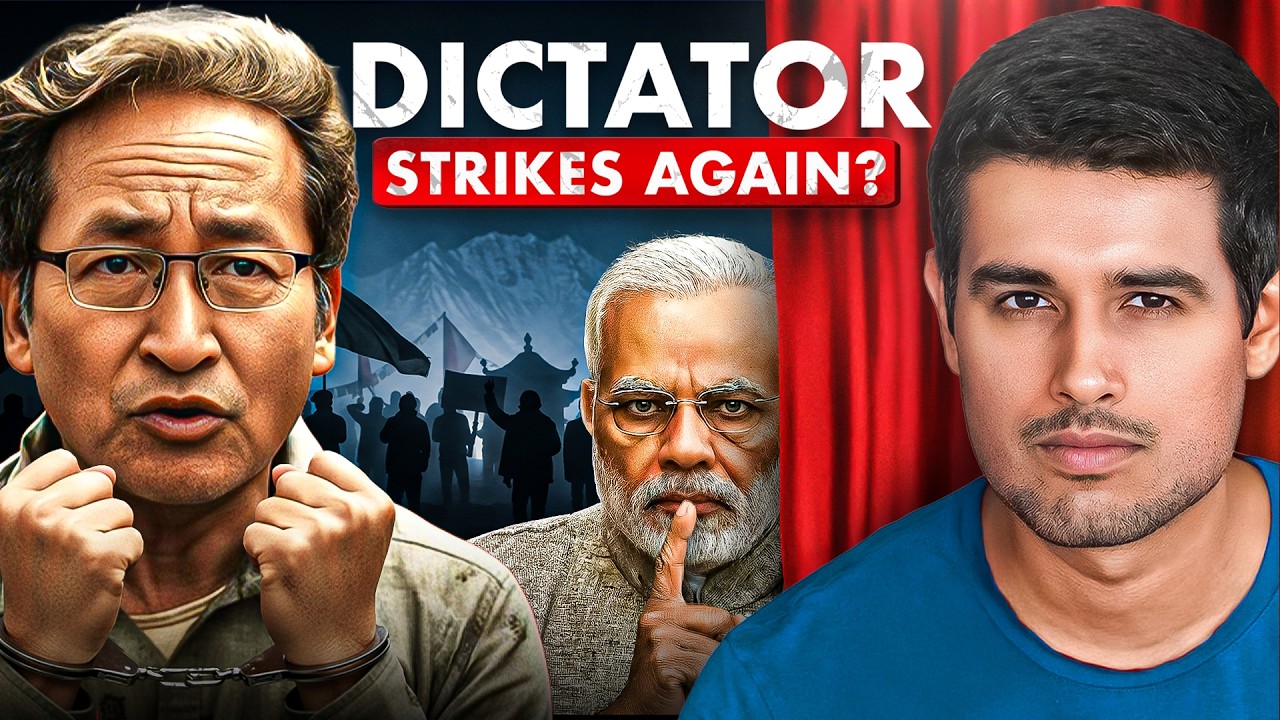 vishvajeet95's tweet card. Sonam Wangchuk Arrested! | Is India still a Free Country? | Dhruv...