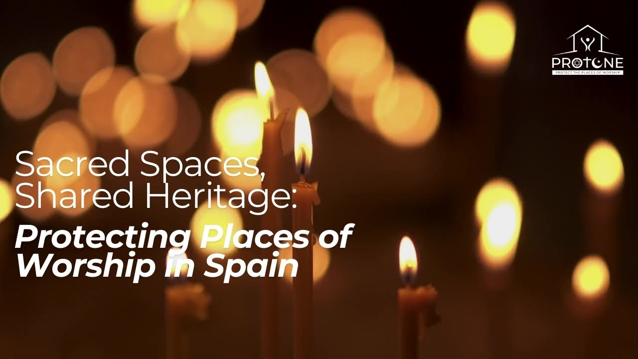ProtoneProject's tweet card. Sacred Spaces, Shared Heritage. Protecting Places of Worship in Spain