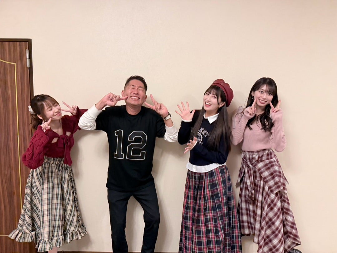 sawayakagoro's tweet card. モーニング娘'2512期メンバー野中美希ちゃん牧野真莉愛ちゃん羽賀朱音ちゃん初のバスツアー🚌無事終了いたしました！ご参加してくれた皆さん本当ありがとうございま…