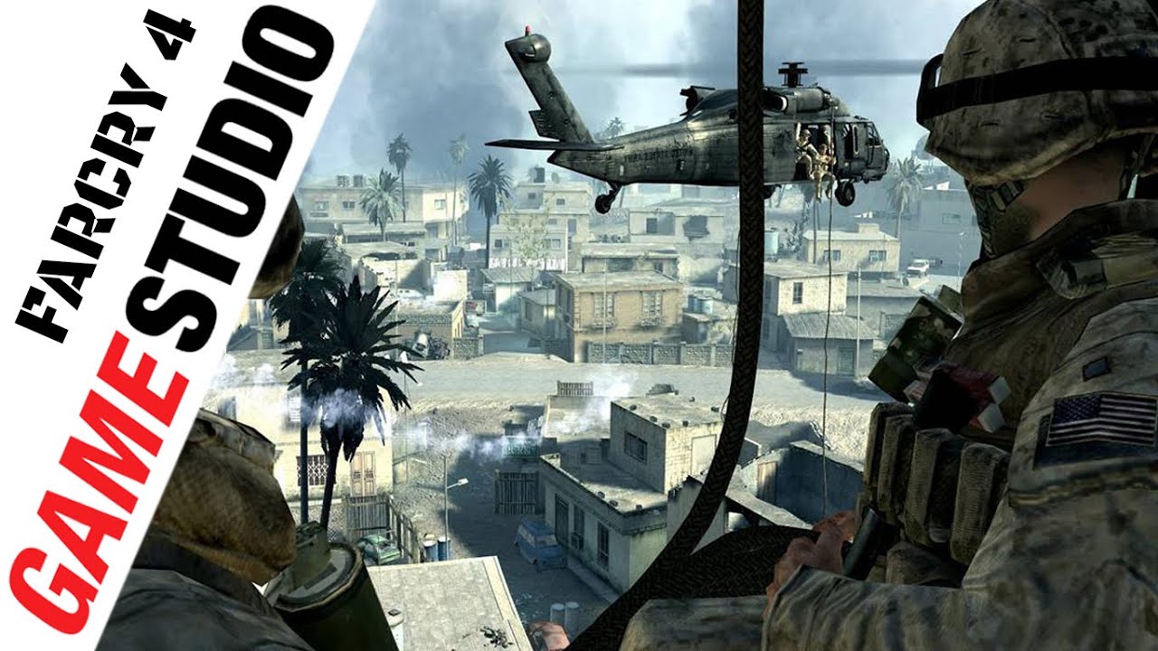 GameStudioSL's tweet card. Call of Duty 4 Modern Warfare Multiplayer LAN play | Team Death Match...