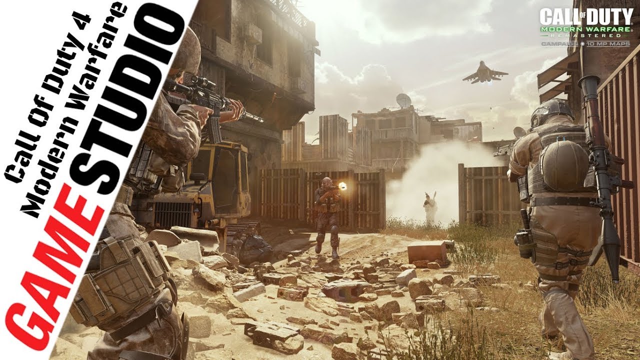 GameStudioSL's tweet card. Call of Duty 4 Modern Warfare Multiplayer LAN play - Team Death Match...