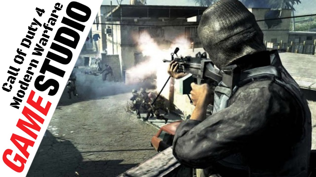 GameStudioSL's tweet card. Call of Duty 4 Modern Warfare Multiplayer LAN play | Team Death Match...