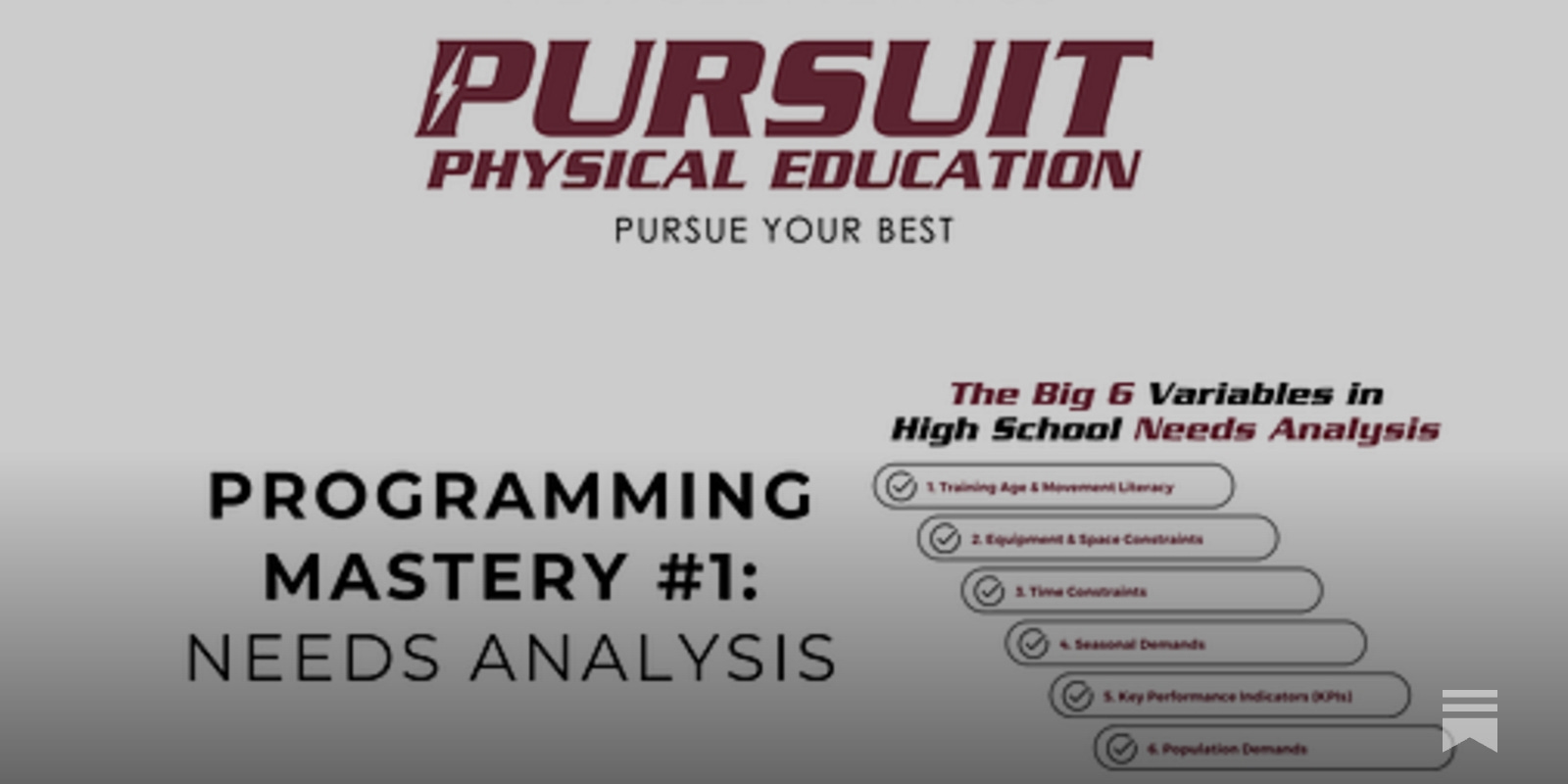 CoachPedersenMV's tweet card. #69 - Strength & Speed Coaching - Pursuing Your Best ⚡️