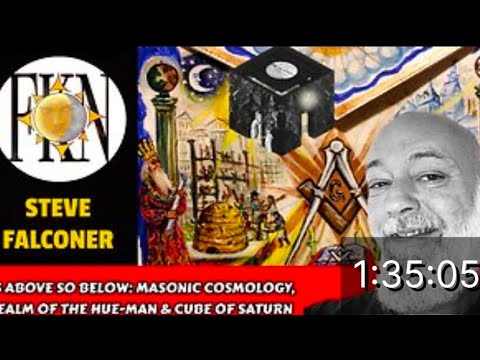 ForbiddenKnow10's tweet card. As Above So Below: Masonic Cosmology, Realm of the Hue-Man & Cube of...
