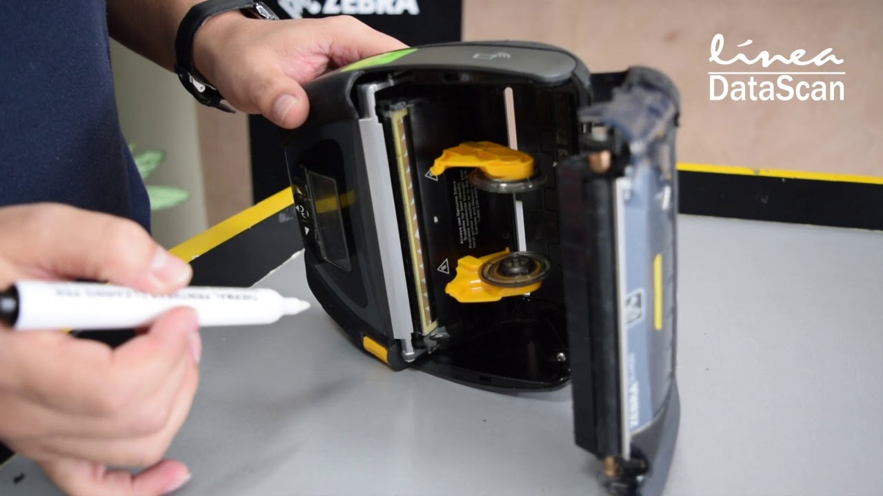 LineaDatascan's tweet card. ¿Cómo limpiar el cabezal de impresión - Zebra QLN?