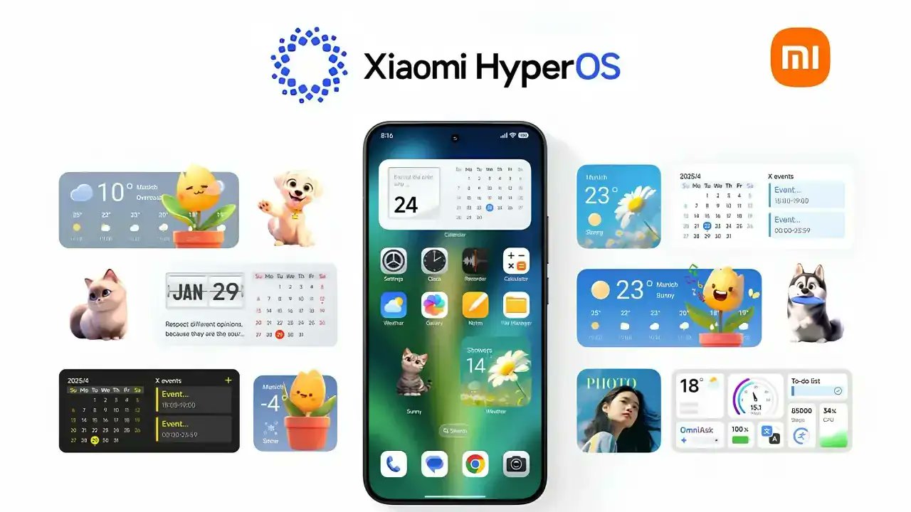 SchmidtisBlog's tweet card. Xiaomi verteilt derzeit HyperOS 3.0, das auf Android 16 basiert, für zahlreiche Poco-Smartphones und Tablets. Mit dem Update kommen neue Funktionen wie