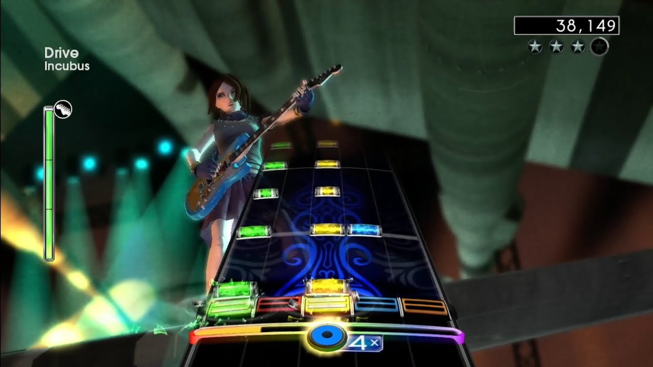 joeycrick's tweet card. 🌸 ✈️ Rock Band 2 Deluxe - Drive (Expert Guitar 100% FC, 179,395...