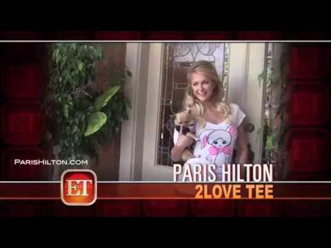 2love2Give's tweet card. Paris Hilton's "Some Bunny Loves Me" tee on Entertainment Tonight |...