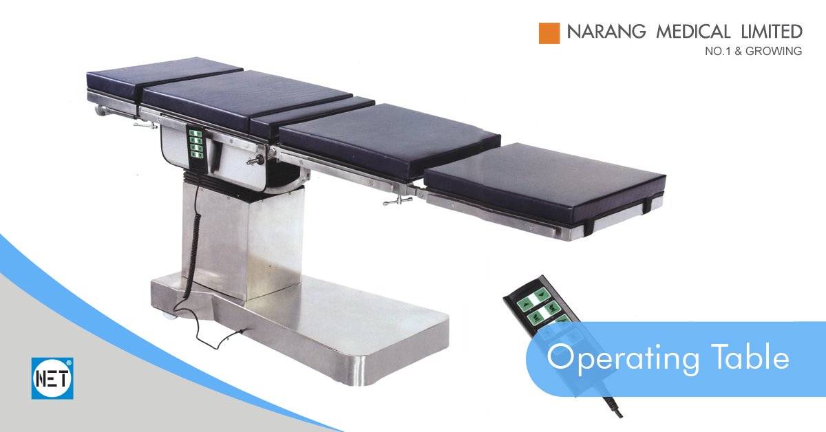 AlleOpo's tweet card. We are top manufacturers and suppliers of OT Tables and other medical and hospital equipment.