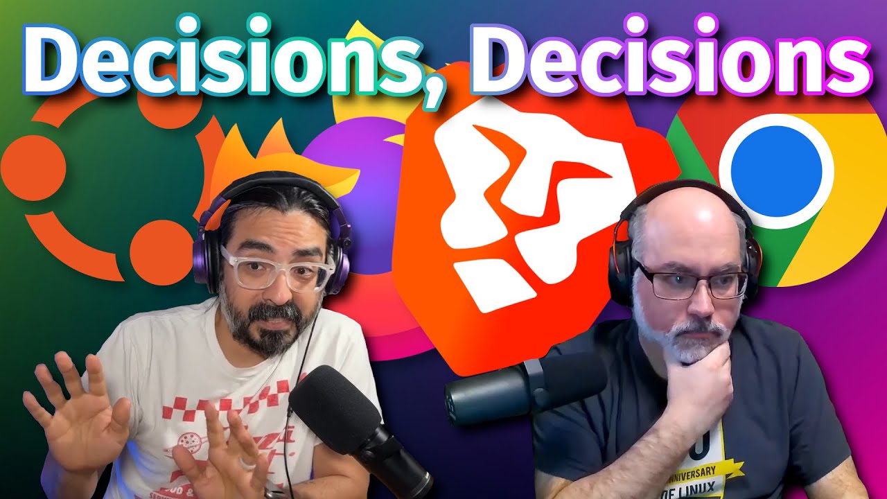 LinuxUserSpace's tweet card. 10,000 Tabs and an Extended Warranty (Season 5, Episode 12)