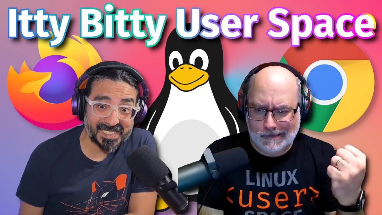 LinuxUserSpace's tweet card. Bloat Don't Float (Season 5 Episode 14)