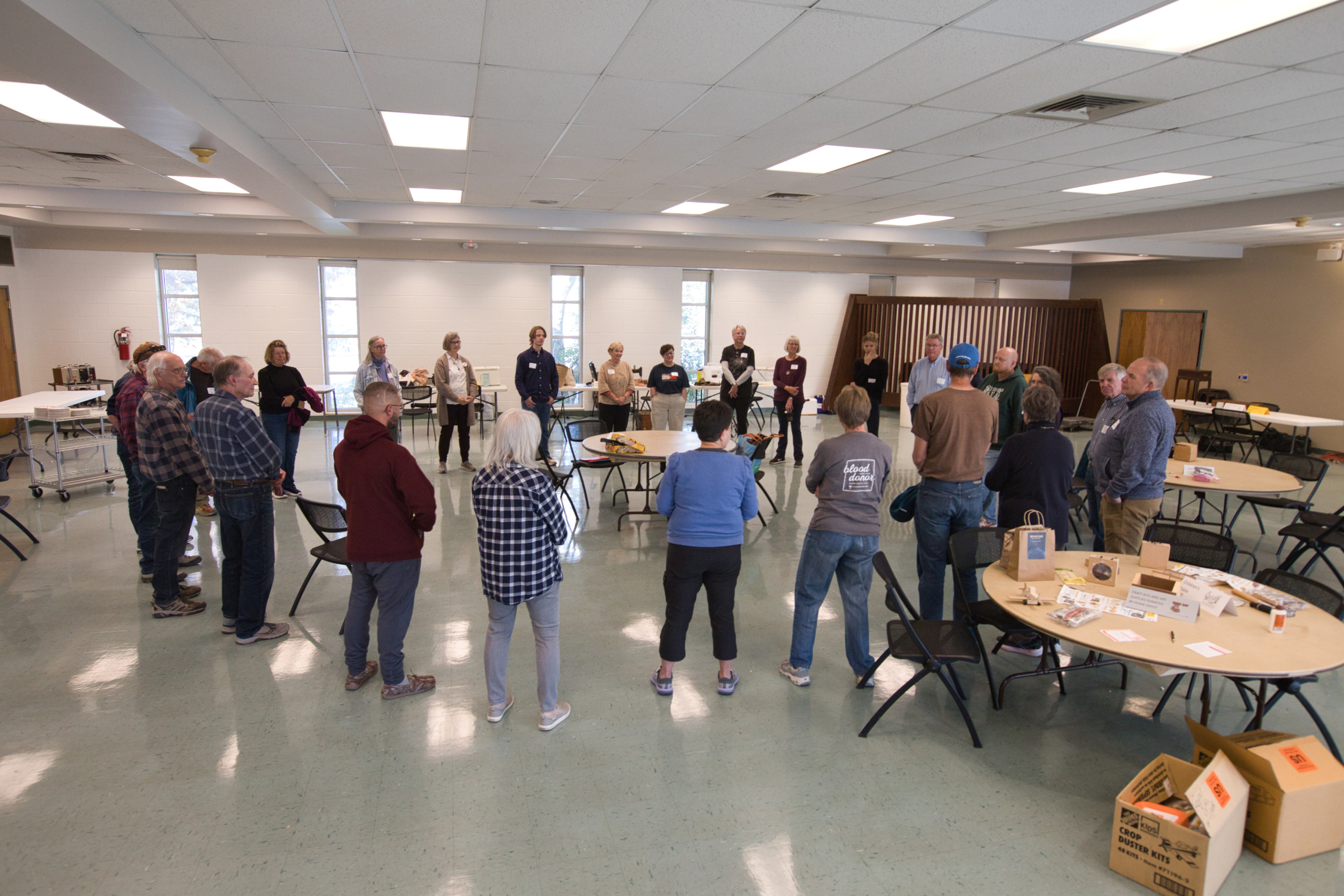 TechCareOrg1's tweet card. Three Denver churches brought volunteers together to fix everything from quilts to VCRs.